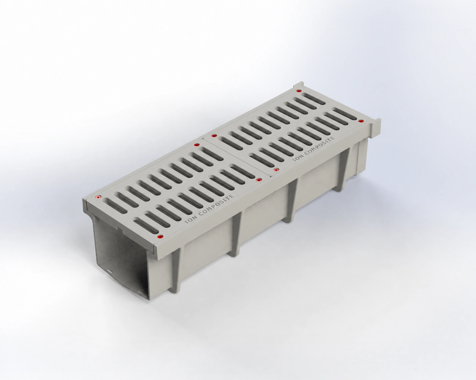 ION Composite 250 by 1000 by 250 GRP linear drainage channel
