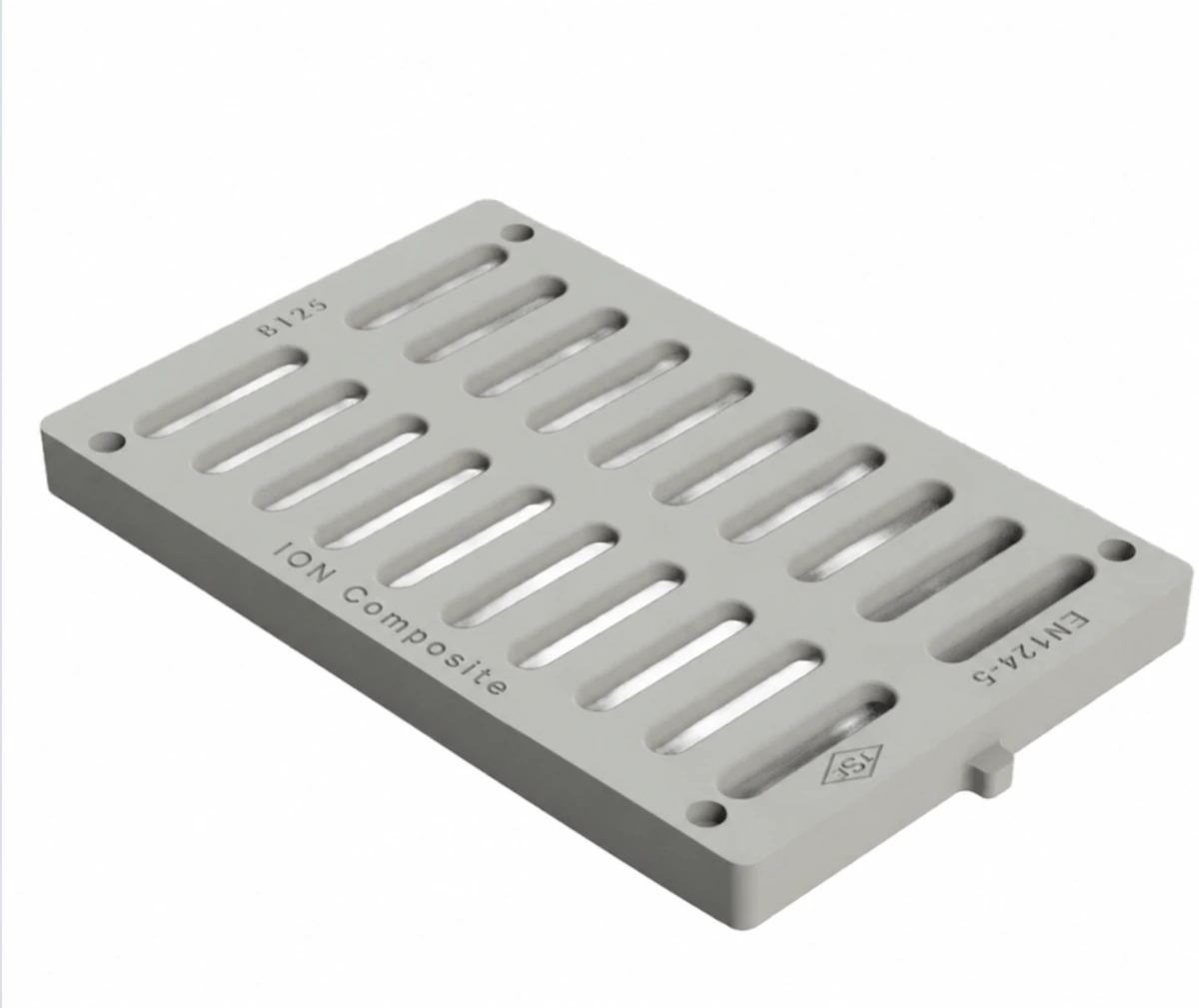320 × 500 × 40 Drain Grating — ION Composite product view