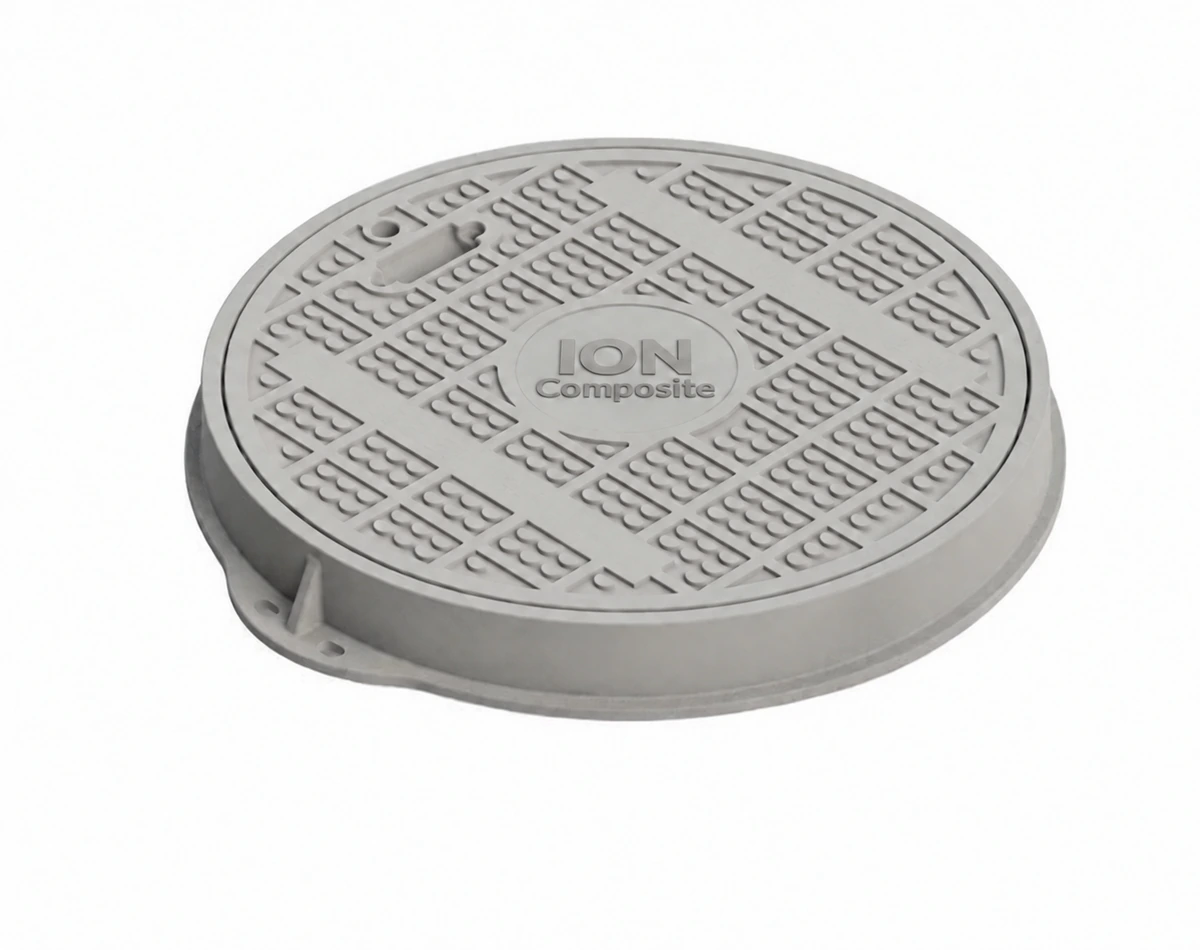 Ø600 GRP Manhole — Without Hinge — ION Composite product view